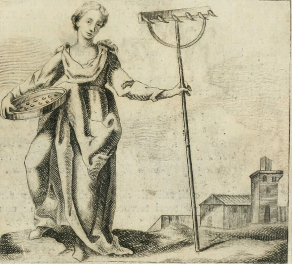 An illustration from Iconologia, 1764, leaf 264