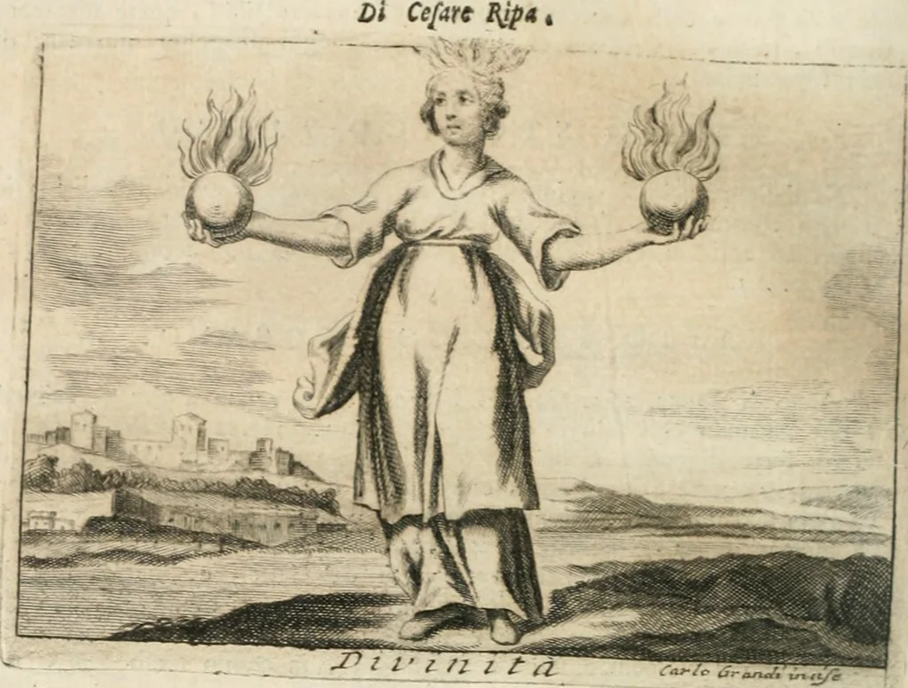 An illustration from Iconologia, 1764, leaf 267