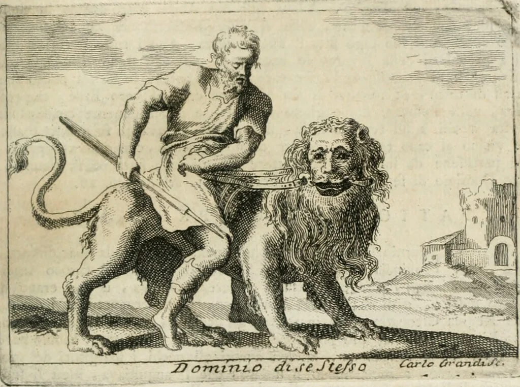 An illustration from Iconologia, 1764, leaf 274