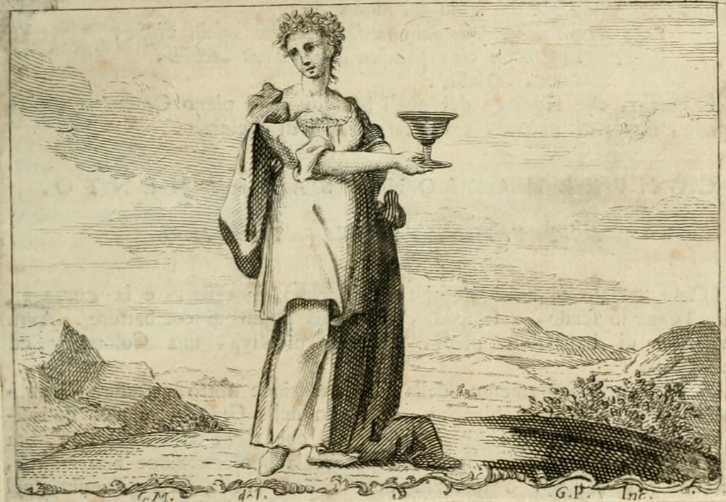 An illustration from Iconologia, 1764, leaf 28