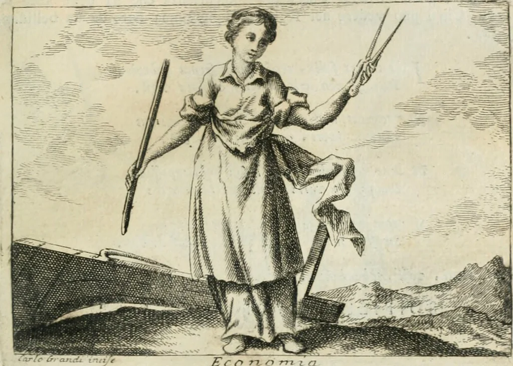 An illustration from Iconologia, 1764, leaf 292