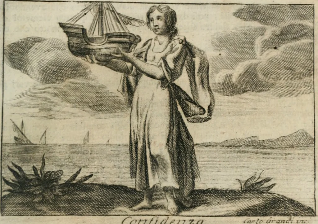 An illustration from Iconologia, 1764, leaf 34