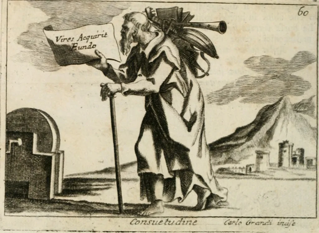An illustration from Iconologia, 1764, leaf 51