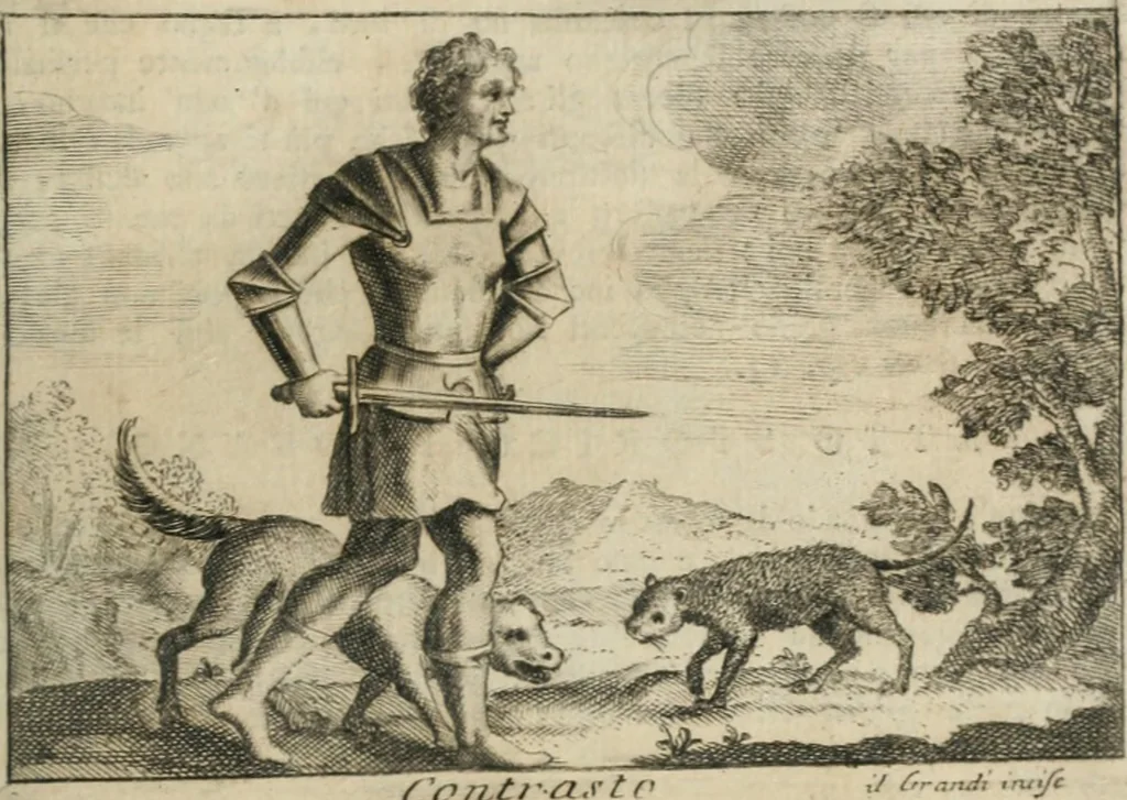 An illustration from Iconologia, 1764, leaf 60