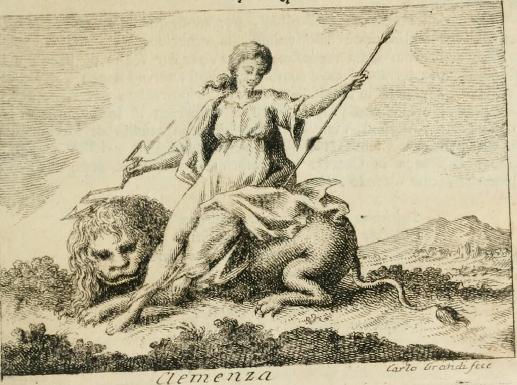 An illustration from Iconologia, 1764, leaf 8