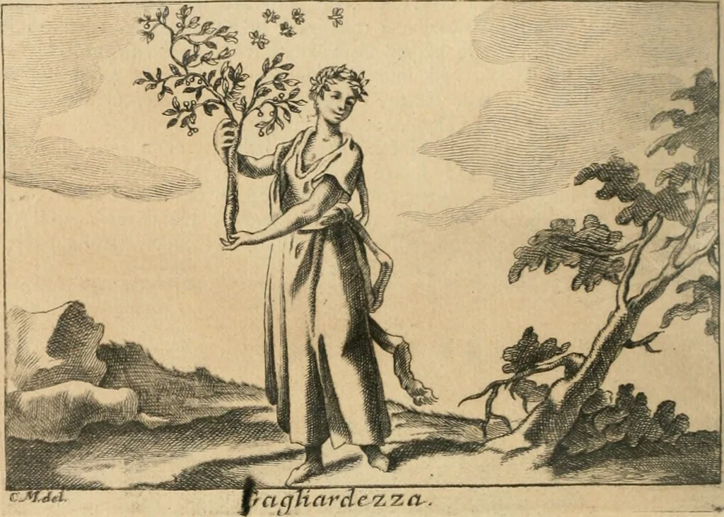An illustration from Iconologia, 1764, leaf 171