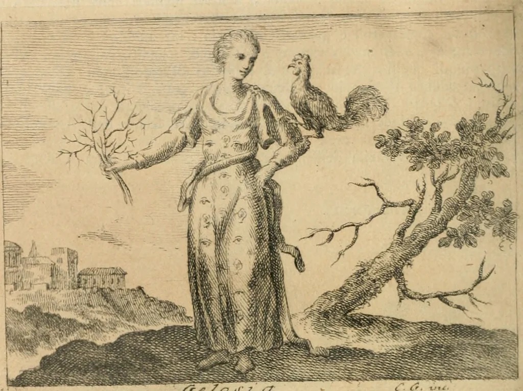 An illustration from Iconologia, 1764, leaf 173