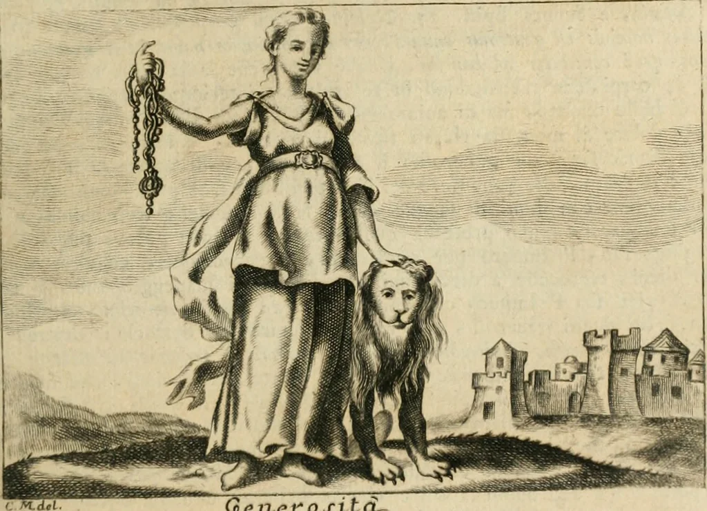 An illustration from Iconologia, 1764, leaf 176