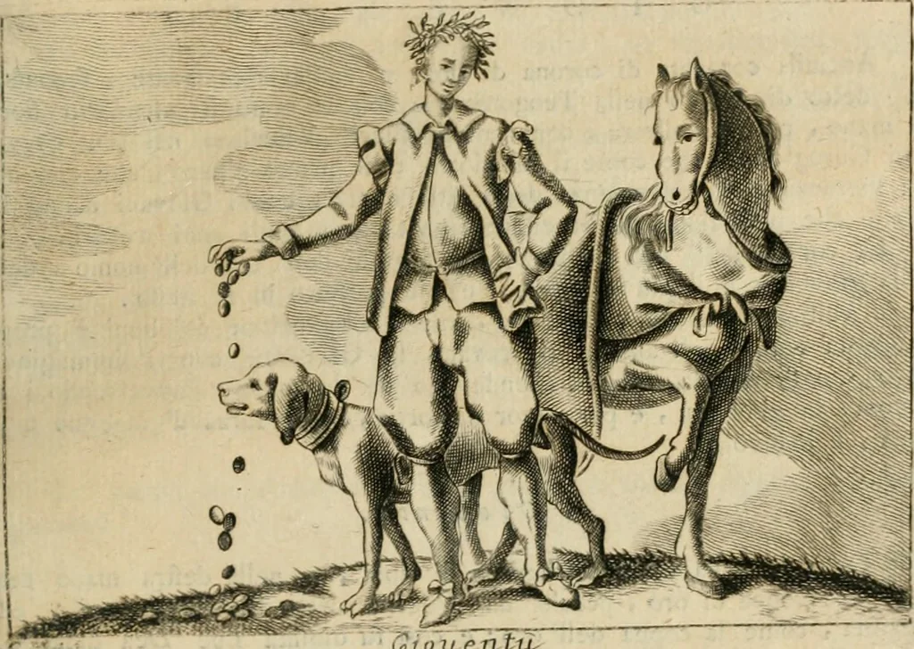 An illustration from Iconologia, 1764, leaf 186