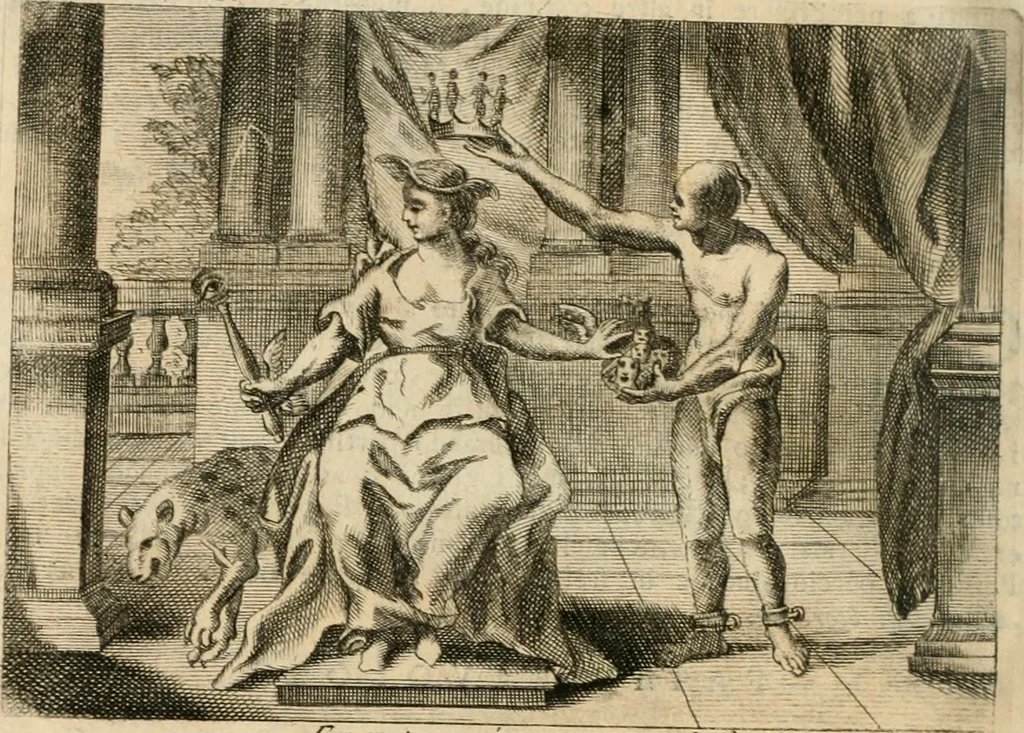 An illustration from Iconologia, 1764, leaf 19