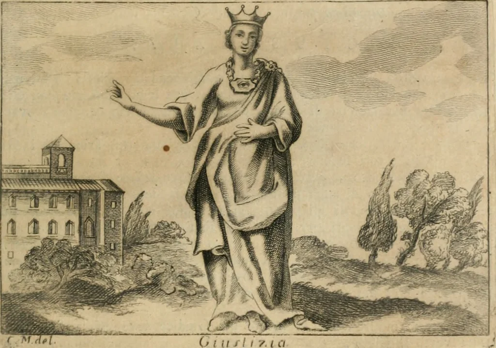 An illustration from Iconologia, 1764, leaf 208
