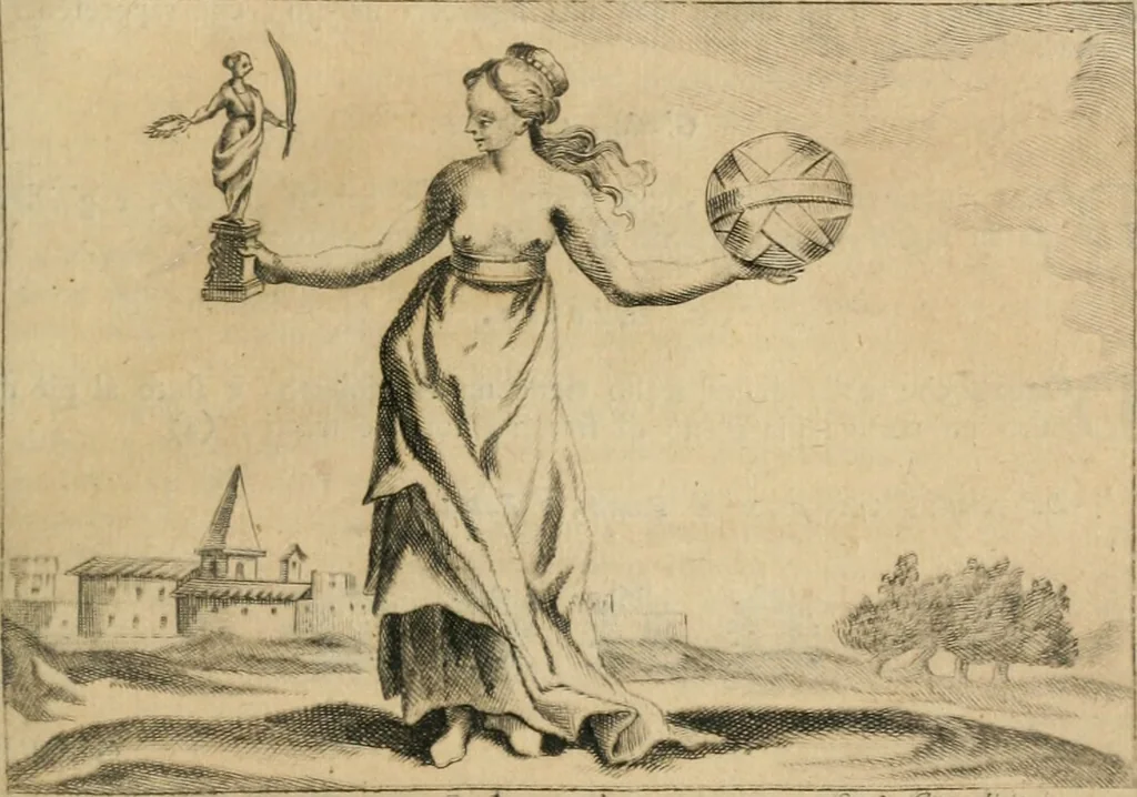 An illustration from Iconologia, 1764, leaf 220