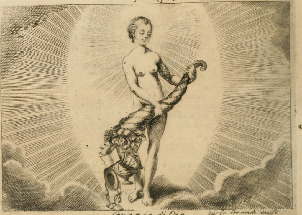 An illustration from Iconologia, 1764, leaf 235