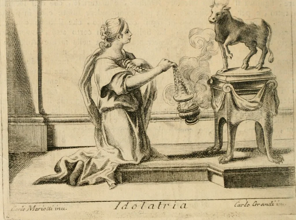 An illustration from Iconologia, 1764, leaf 249