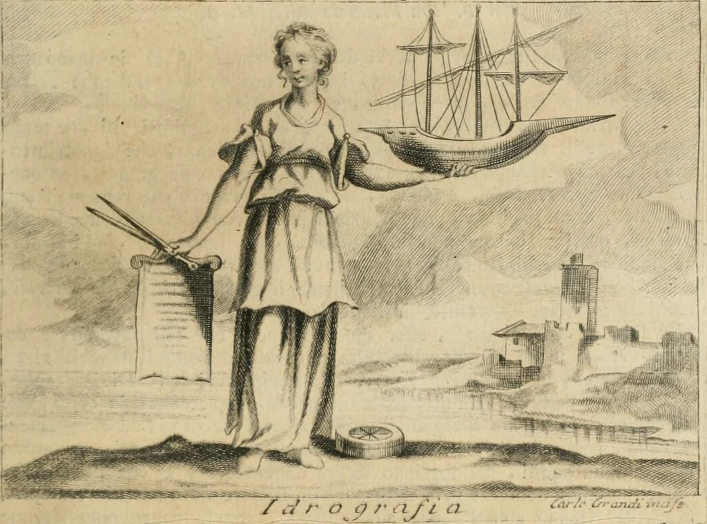 An illustration from Iconologia, 1764, leaf 250