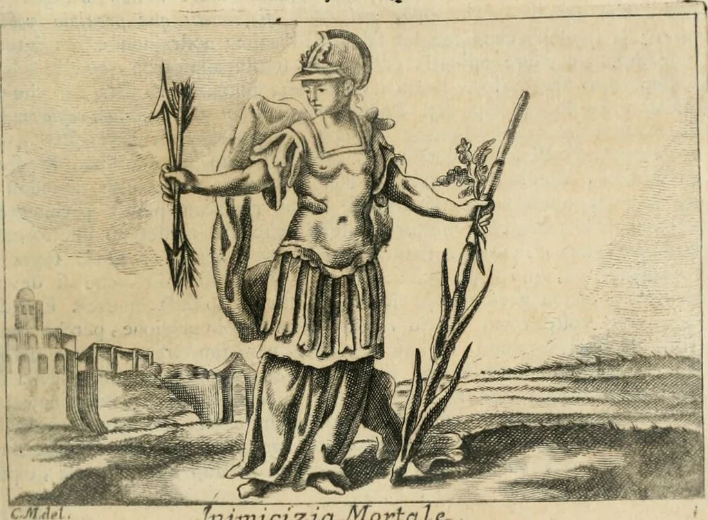 An illustration from Iconologia, 1764, leaf 296