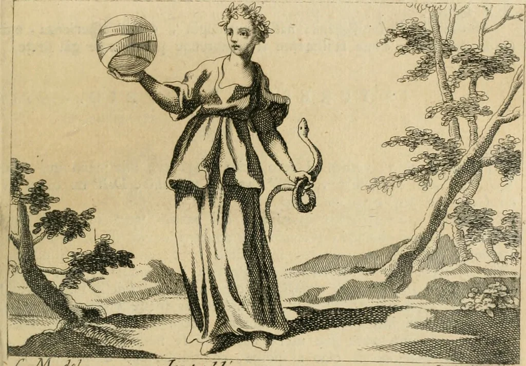 An illustration from Iconologia, 1764, leaf 310