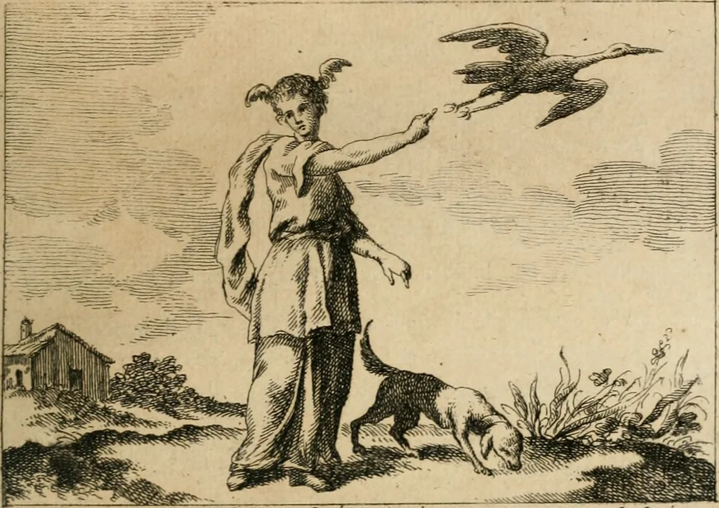An illustration from Iconologia, 1764, leaf 328