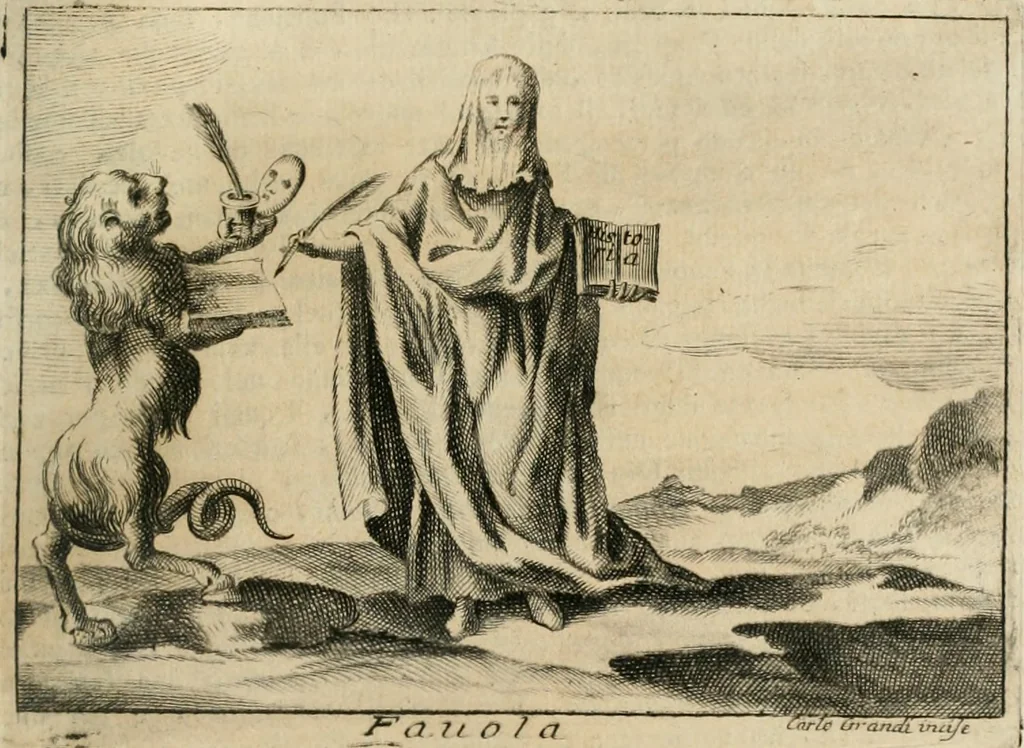 An illustration from Iconologia, 1764, leaf 34