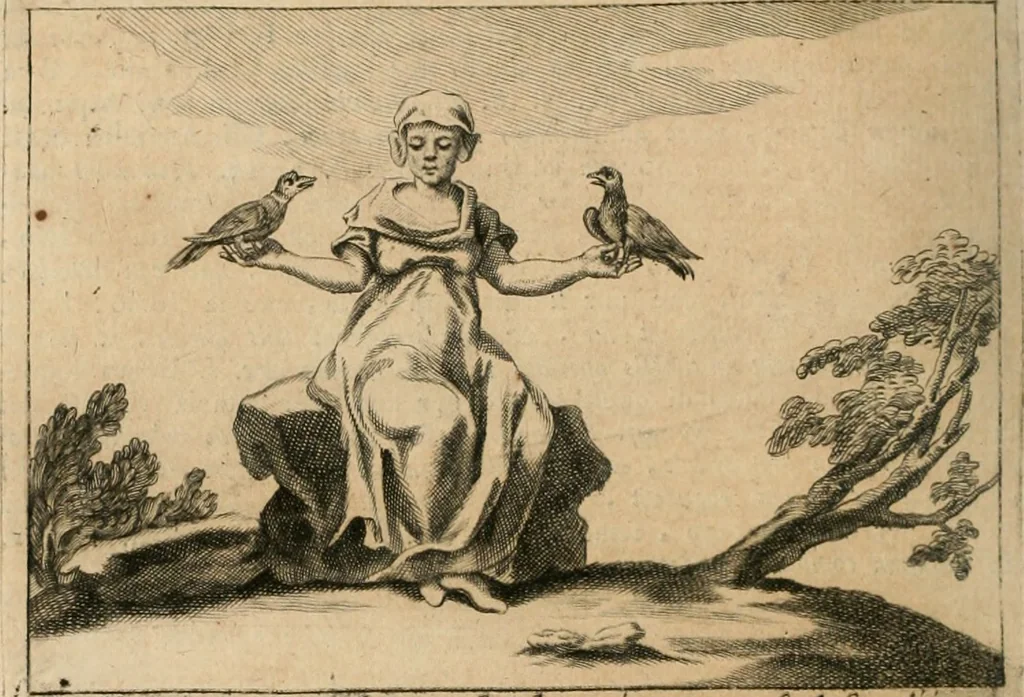An illustration from Iconologia, 1764, leaf 343