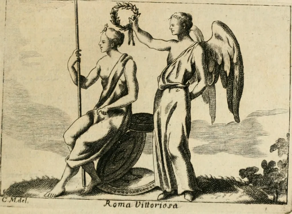 An illustration from Iconologia, 1764, leaf 356