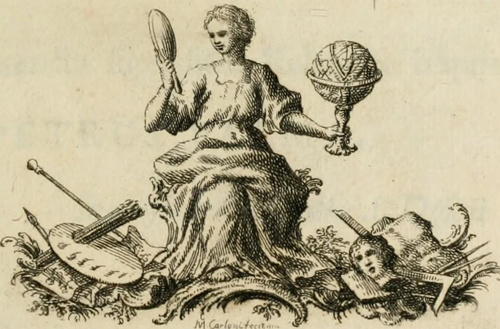 An illustration from Iconologia, 1764, leaf 4
