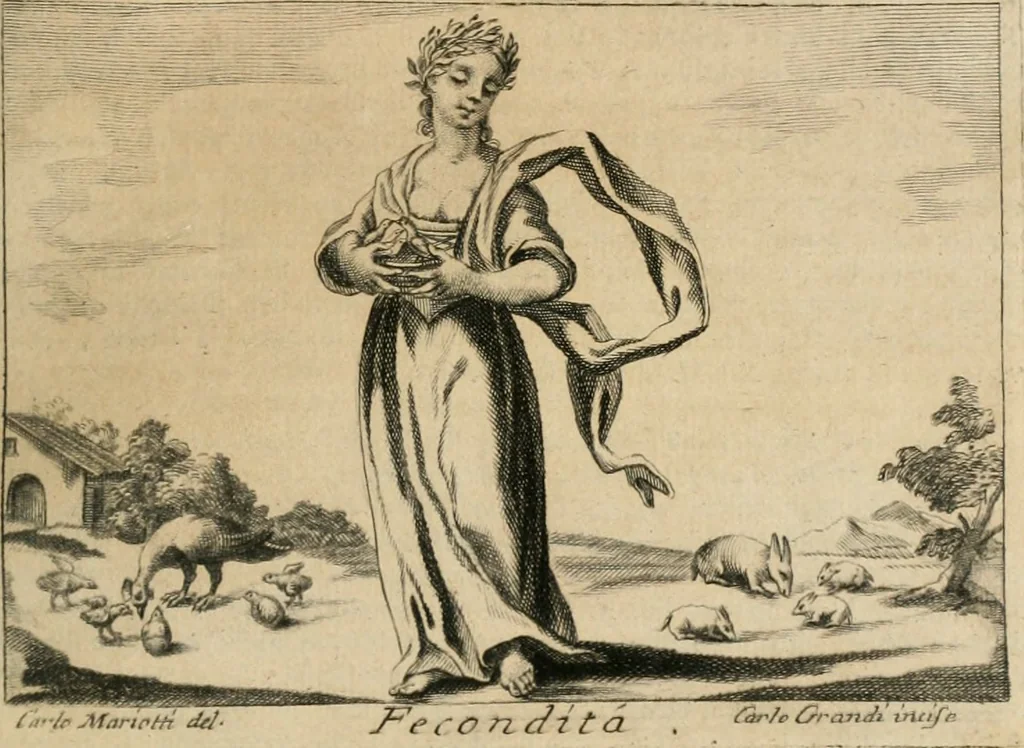 An illustration from Iconologia, 1764, leaf 44
