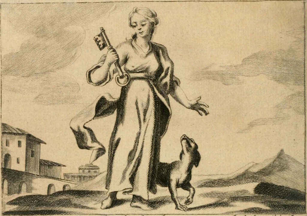An illustration from Iconologia, 1764, leaf 63