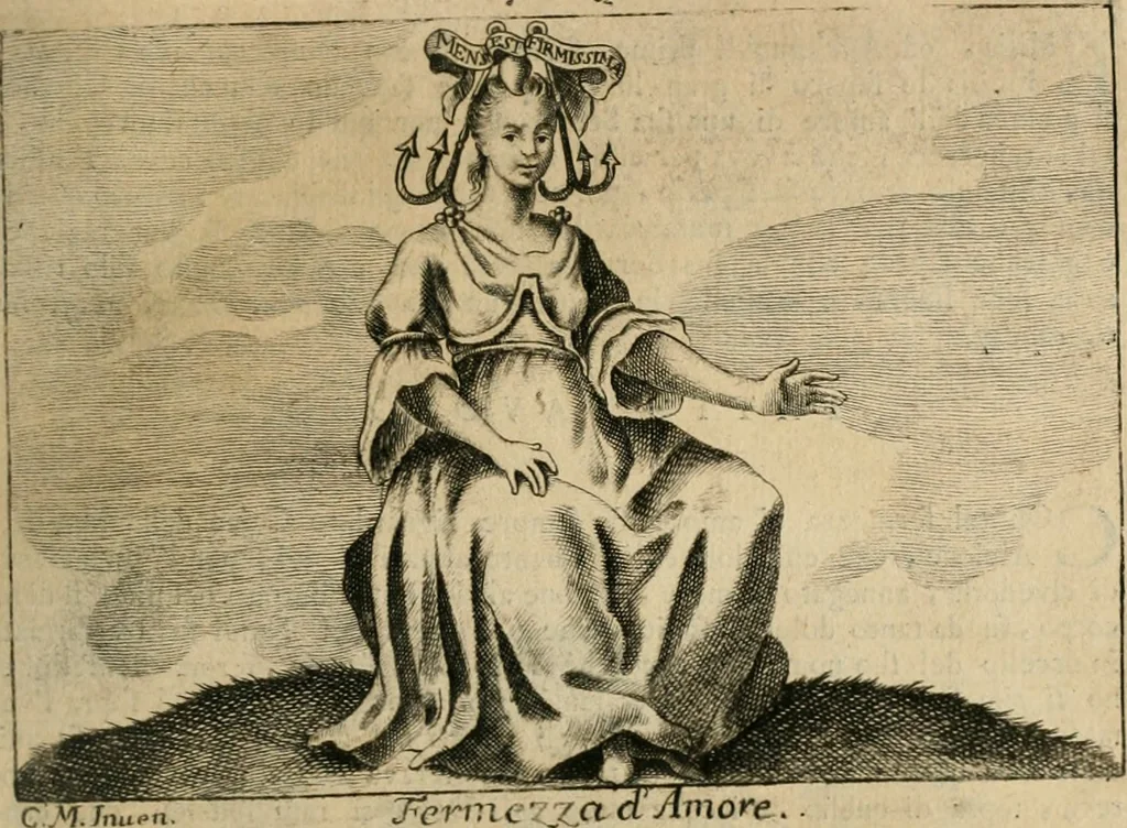 An illustration from Iconologia, 1764, leaf 72