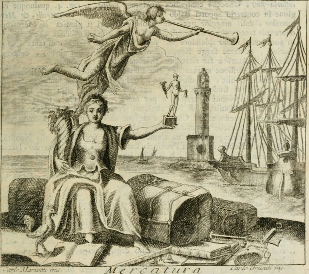 An illustration from Iconologia, 1764, leaf 104