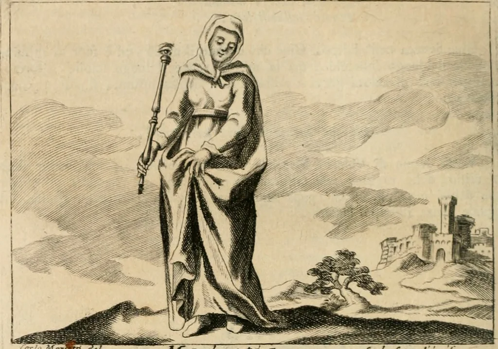 An illustration from Iconologia, 1764, leaf 157