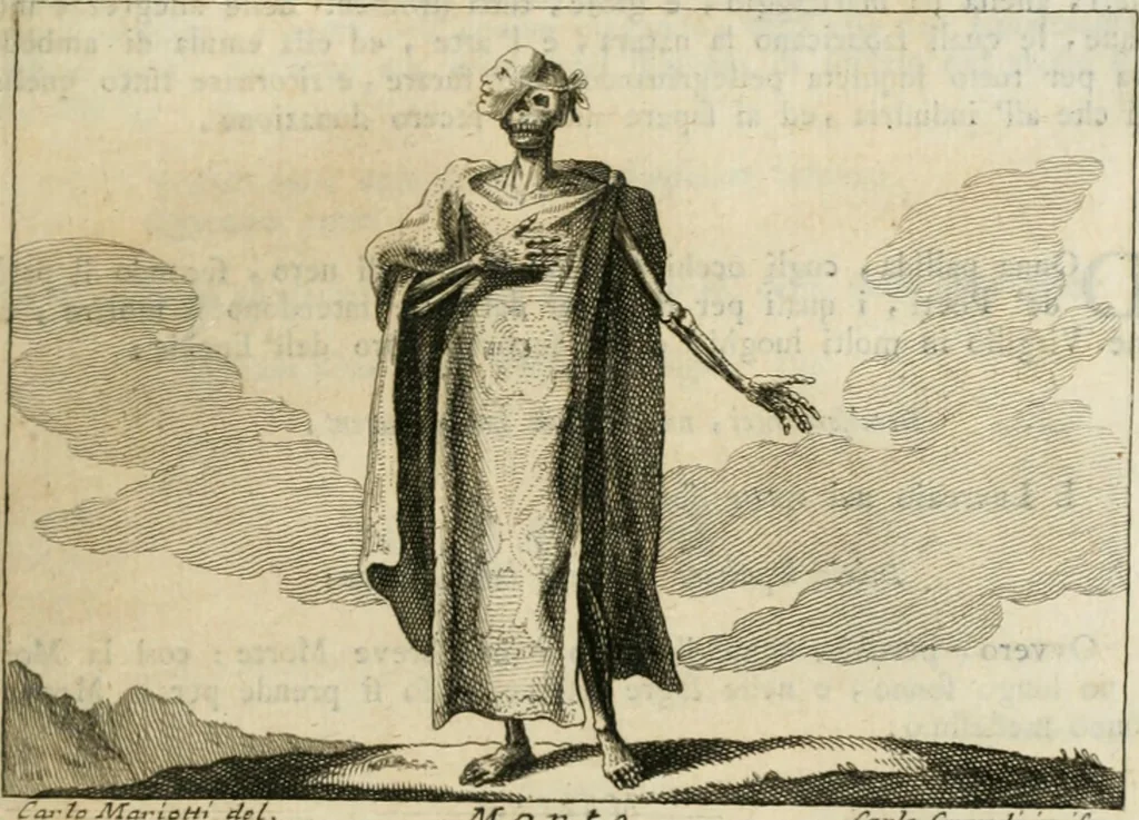 An illustration from Iconologia, 1764, leaf 182