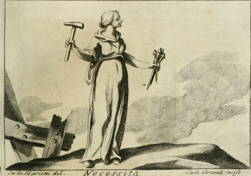 An illustration from Iconologia, 1764, leaf 214