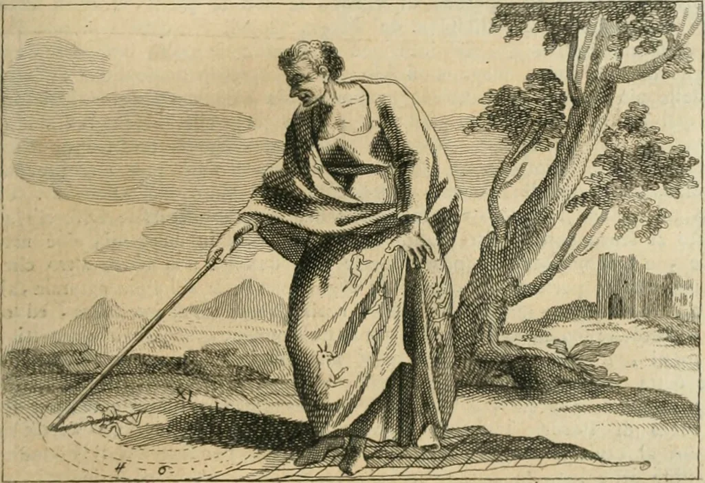 An illustration from Iconologia, 1764, leaf 218
