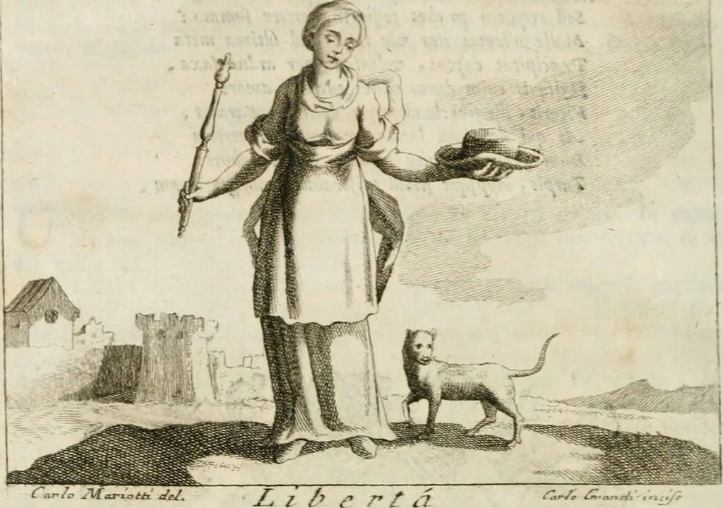 An illustration from Iconologia, 1764, leaf 37