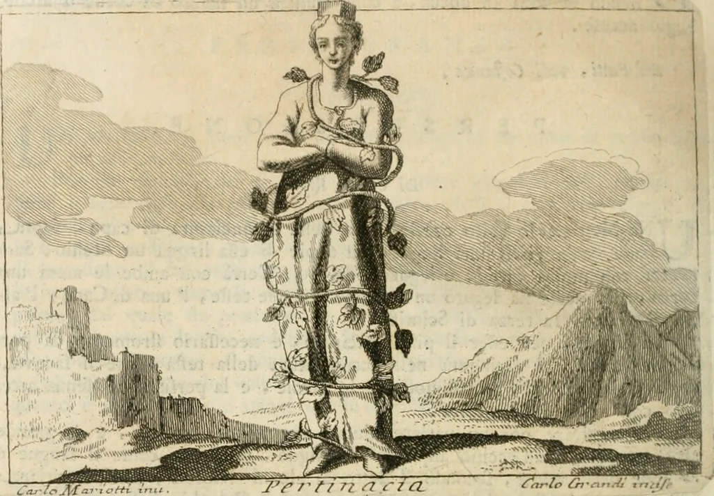 An illustration from Iconologia, 1764, leaf 381