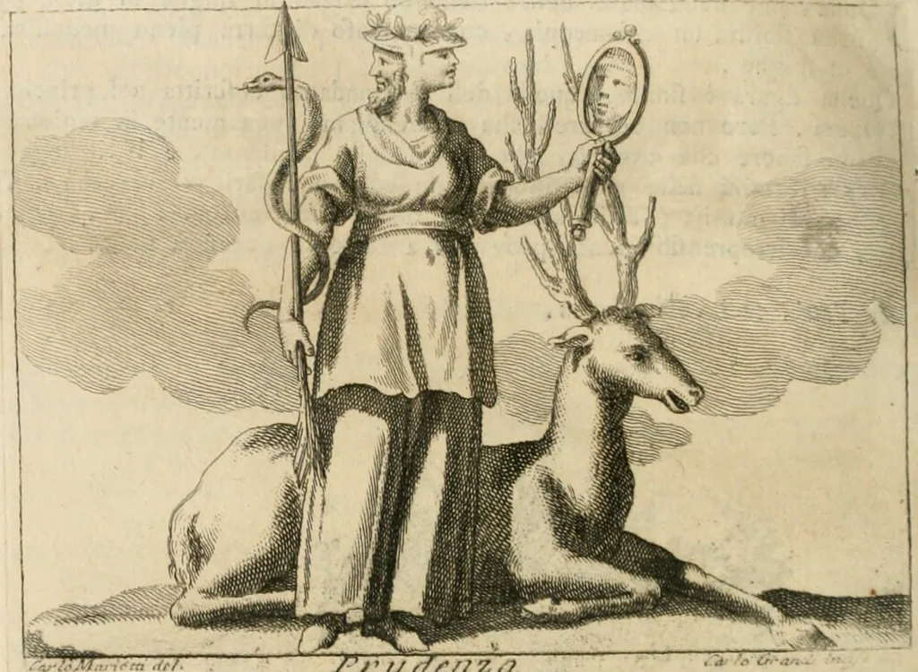 An illustration from Iconologia, 1764, leaf 435