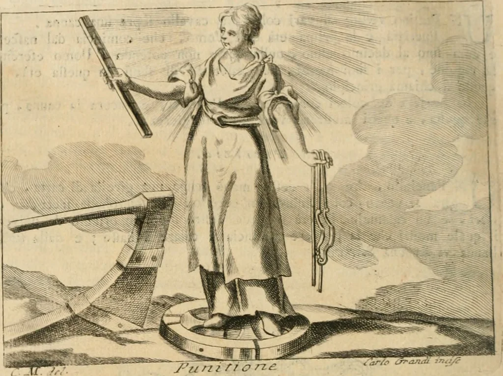 An illustration from Iconologia, 1764, leaf 443