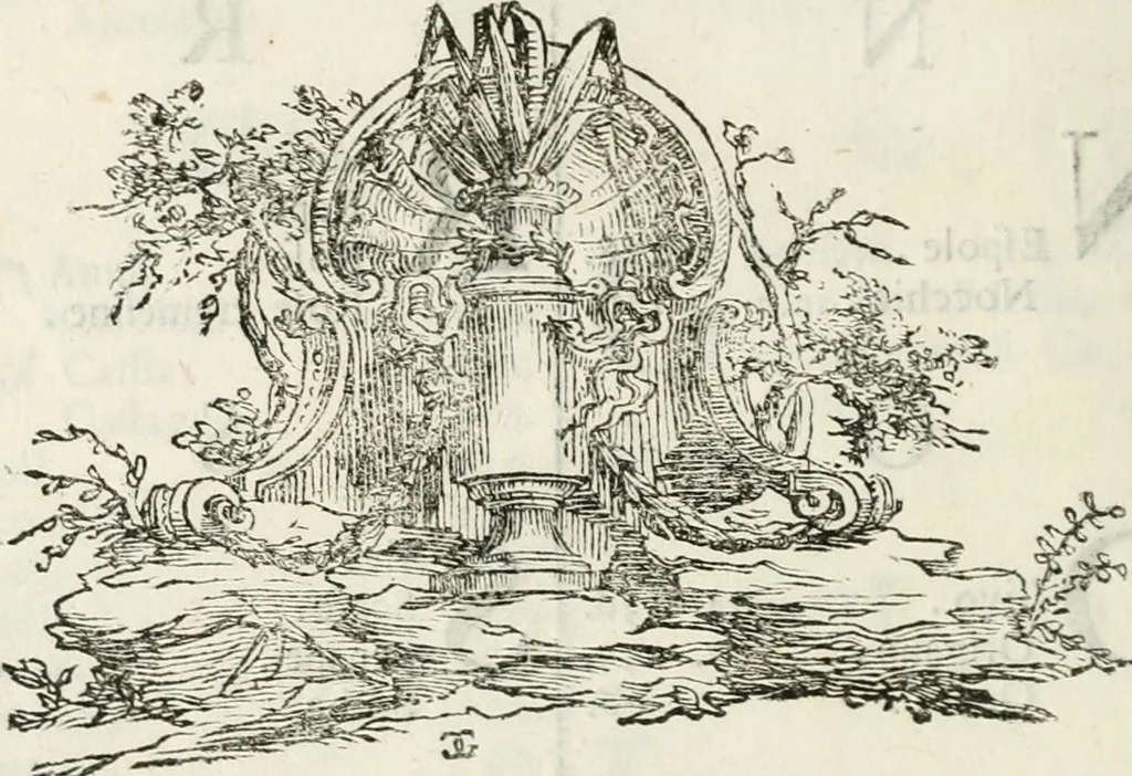 An illustration from Iconologia, 1764, leaf 471
