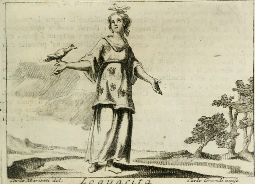 An illustration from Iconologia, 1764, leaf 54