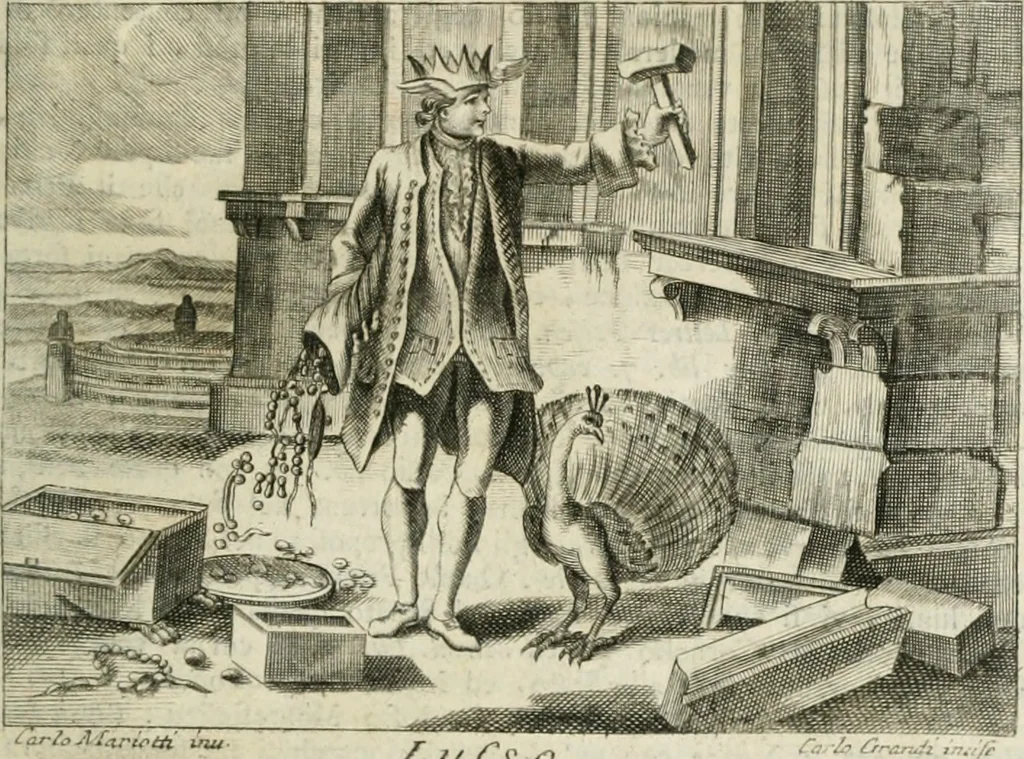 An illustration from Iconologia, 1764, leaf 58