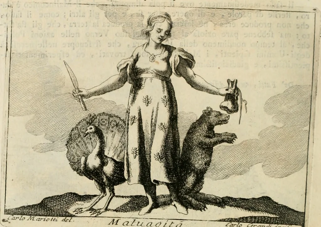 An illustration from Iconologia, 1764, leaf 79