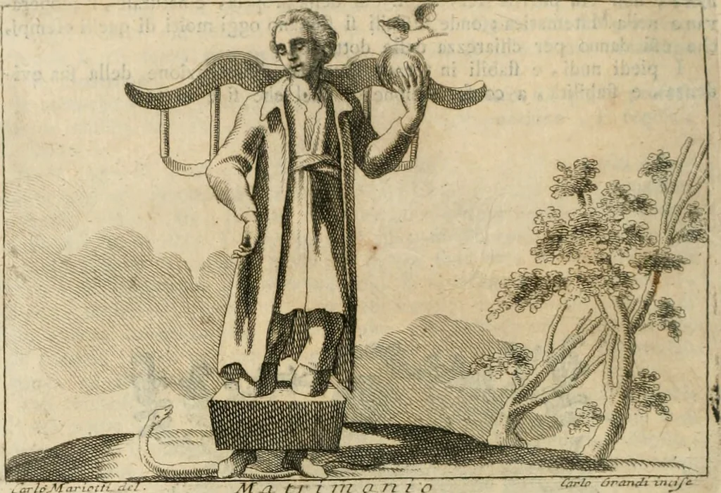 An illustration from Iconologia, 1764, leaf 87
