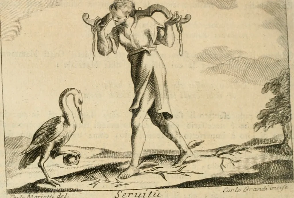 An illustration from Iconologia, 1764, leaf 109