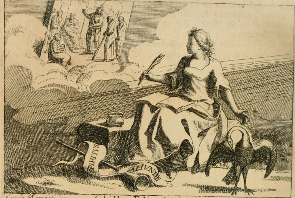 An illustration from Iconologia, 1764, leaf 149