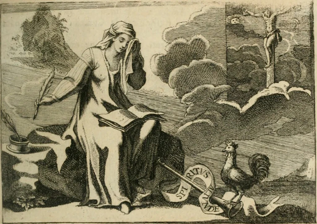 An illustration from Iconologia, 1764, leaf 158