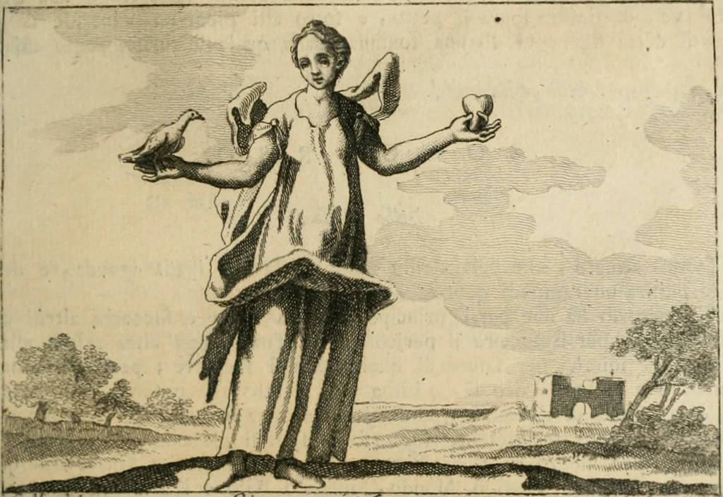 An illustration from Iconologia, 1764, leaf 188