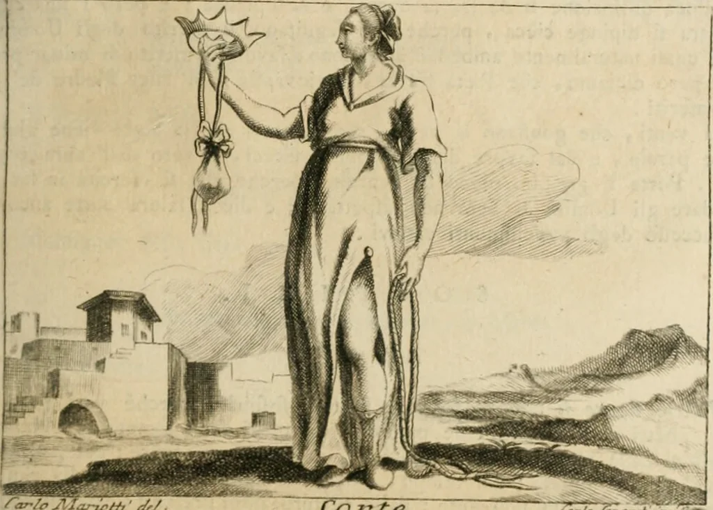 An illustration from Iconologia, 1764, leaf 200
