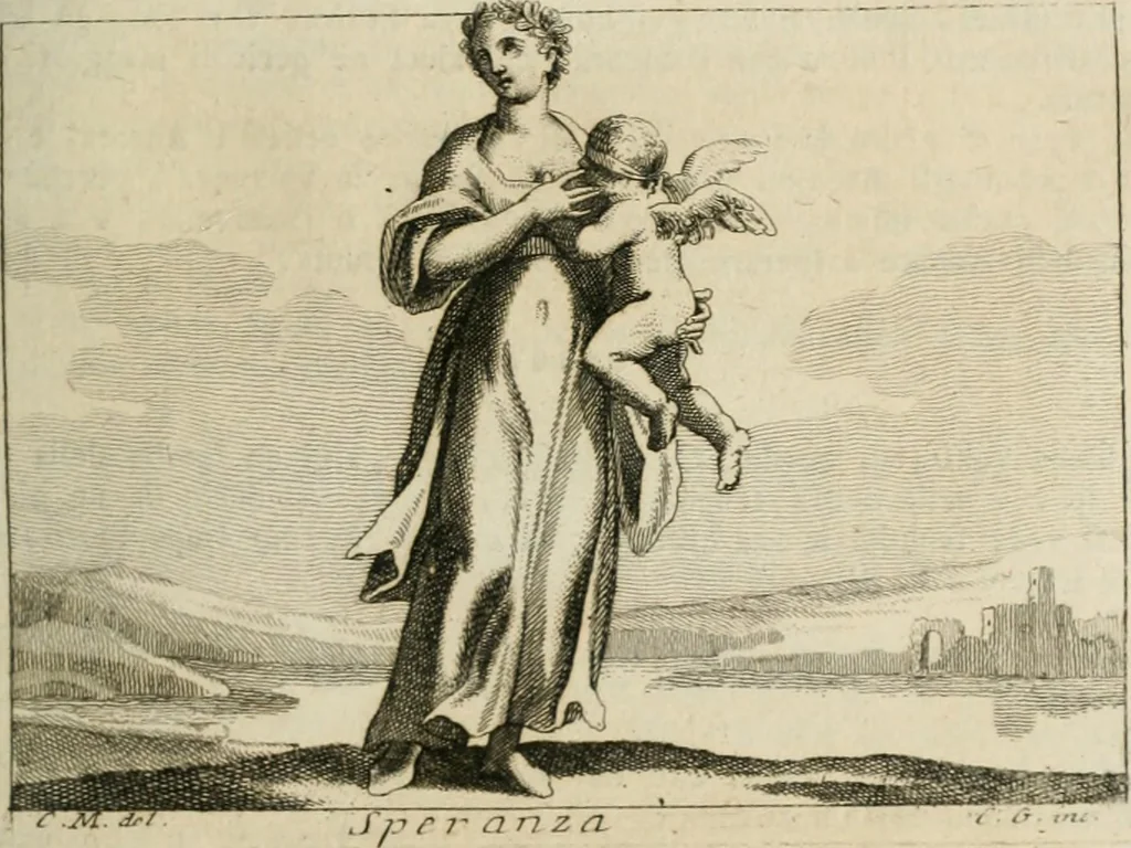 An illustration from Iconologia, 1764, leaf 212