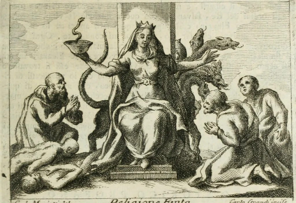 An illustration from Iconologia, 1764, leaf 22